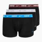 Боксерки чоловічі Nike Cotton Stretch Trunk 3 pack open black