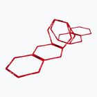 Координаційна драбина  гексагональна Pure2Improve червона 2817