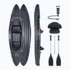 Байдарка надувна 2-місна високого тиску Pure4Fun XPRO Kayak 3.0 сіра P4F150130