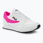 Жіночі кросівки FILA Orbit Low біло-рожеві glo