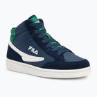 Дитячі кросівки FILA Crew Mid темно-сині/зелені