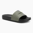 Шльопанці чоловічі Calvin Klein HM0HM01063 Chuncky Pool Slide Rub Smokey Olive/Black