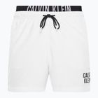 Шорти для плавання чоловічі Calvin Klein Medium Double Waistband white