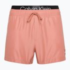Шорти для плавання чоловічі Calvin Klein Short Double Wb pink