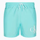 Шорти для плавання чоловічі Calvin Klein Medium Drawstring soft turquoise