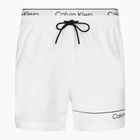 Шорти для плавання чоловічі Calvin Klein Medium Double WB classic white