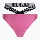 Плавки Calvin Klein High Leg Cheeky Bikini bold pink