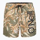 Чоловічі шорти для плавання O'Neill Cali Floral 16'' глибокого лишайникового тону з квітковим принтом