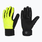 Рукавички велосипедні чоловічі Rogelli Essential Winter Waterproop fluor yellow