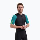 Футболка велосипедна чоловіча Rogelli Fast black/teal/green