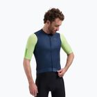Футболка велосипедна чоловіча Rogelli Fast blue/lime