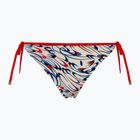 Купальник на кісточках Tommy Hilfiger Cheeky Striped Swimsuit Нижній бічний зав'язка з принтом краплі руху екрю