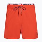 Шорти для плавання чоловічі Tommy Hilfiger DW Medium Drawstring daring scarlet