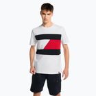 Футболка тренувальна чоловіча Tommy Hilfiger Colorblocked Mix Media white