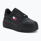 Кросівки жіночі Tommy Jeans Retro Basket Flatform Ess triple black
