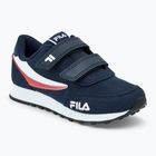 FILA Orbit Revolution дитячі кросівки на липучках fila navy