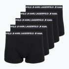 Труси чоловічі KARL LAGERFELD Logo Trunk 5 пар black