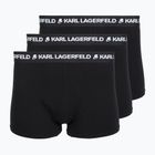 Труси чоловічі KARL LAGERFELD Logo Trunk 3 пари black