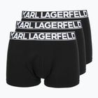 Труси чоловічі KARL LAGERFELD Bold Elastic Trunk 3 пари black