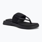 Жіночі шльопанці Calvin Klein YW0YW01717 Square Low Wedge Sandal Rope потрійний чорний