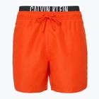 Шорти для плавання чоловічі Calvin Klein KM0KM01093 Intense Power Medium Double WB flaming chili