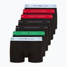 Труси чоловічі Tommy Hilfiger Repeat Logo Trunks 7 пар breezy blue/premium green/premium red/black