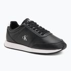 Кросівки чоловічі Calvin Klein YM0YM01355 Retro Runner Essential Leather black/bright white