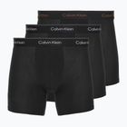 Труси Calvin Klein LV00NB4394 Brief 3 пари black/chalk logo/black/currie