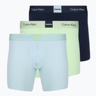Труси Calvin Klein LV00NB4477 Brief 3 пари patina green/shoreline/airidescenty blue