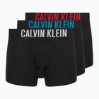 Труси Calvin Klein 000NB3609A Boxer Brief 3 пари black w/oatmeal logo/black w/age