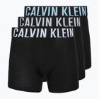 Труси Calvin Klein 000NB3609A Boxer Brief 3 пари black w/harbor mist logo/black w