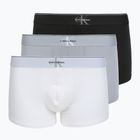 Боксерки чоловічі Calvin Klein LV00NB4472 Trunk 3 pairs black/misty grey/white