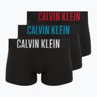 Чоловічі боксери Calvin Klein 000NB3608A Trunk 3 пари black w/oatmeal logo/black w/age