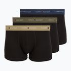Боксерки чоловічі Tommy Hilfiger Trunk WB 3 pairs army green/wdg blue/ptch blue