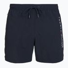 Шорти для плавання чоловічі Tommy Hilfiger Medium Drawstring Zip Pocket desert sky