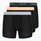 Труси Calvin Klein LV00NB4394 Brief 3 пари black w/darkest spruce wb/black w