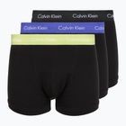 Труси чоловічі Calvin Klein 0000U2662G Trunk 3 пари black w green bloom wb/black w da