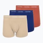 Труси чоловічі Calvin Klein 0000U2662G Trunk 3 пари sodalite blue/redwood/white peppe