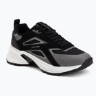 Взуття чоловіче Calvin Klein HM0HM02220 Hike Runner Stripe Mix Nylon Suede black/granite road