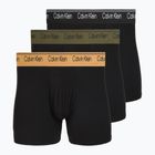 Боксерки чоловічі Calvin Klein LV00NB4410 Brief black w/bronze flash wb/black/oliv
