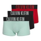 Боксерки чоловічі Calvin Klein 000NB3775A Trunk black/goji berry/aqua blue