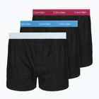 Боксерки чоловічі Calvin Klein LV00NB4267 Boxer Slim black bodies w/ poseidon blue/plein
