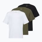 Футболка чоловіча Calvin Klein LV00NB4185 Crew Neck black w/ white emb/white w/ black e
