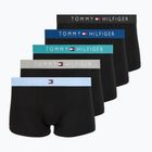 Боксерки чоловічі Tommy Hilfiger Trunk black/ant silver/ves blue/opu bl/haz te