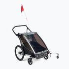 Причіп велосипедний двомісний Thule Chariot Lite зелений 10203022