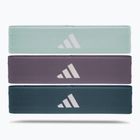 Набір гумок для вправ adidas Resistance Band 3 шт. green/ violet/ blue