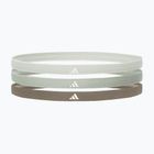 Пов'язка на голову Adidas Hairbands 3шт. linen green/silver green/olive