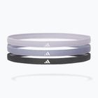 Пов'язка на голову Adidas Hairbands 3шт. silver dawn/violet/legend ink