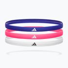 Пов'язки на голову adidas Hairbands 3 pack lucid blue/lucid pink/white