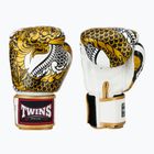 Боксерські рукавички Twins Special Fancy FBGVL3-52 білі/золоті